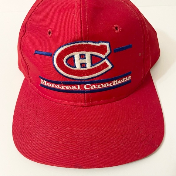 Vintage Montreal Canadiens Snapback NHL Hockey Hat Cap - Picture 16 of 16